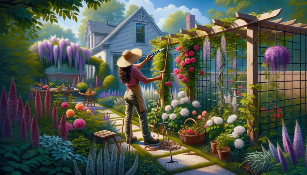 Spring Climbing Plant Care