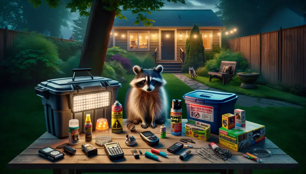 diy raccoon repellent