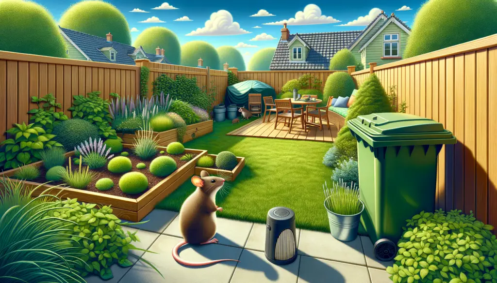 keep mice away from yard